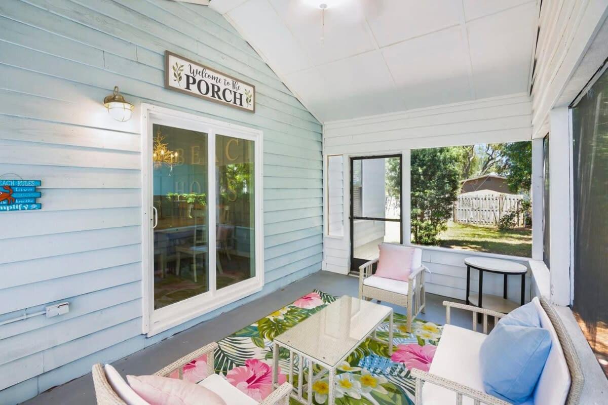 The St Augusdream Renovated Beach House Sleeps 8 Walk To Beach St. Augustine Εξωτερικό φωτογραφία